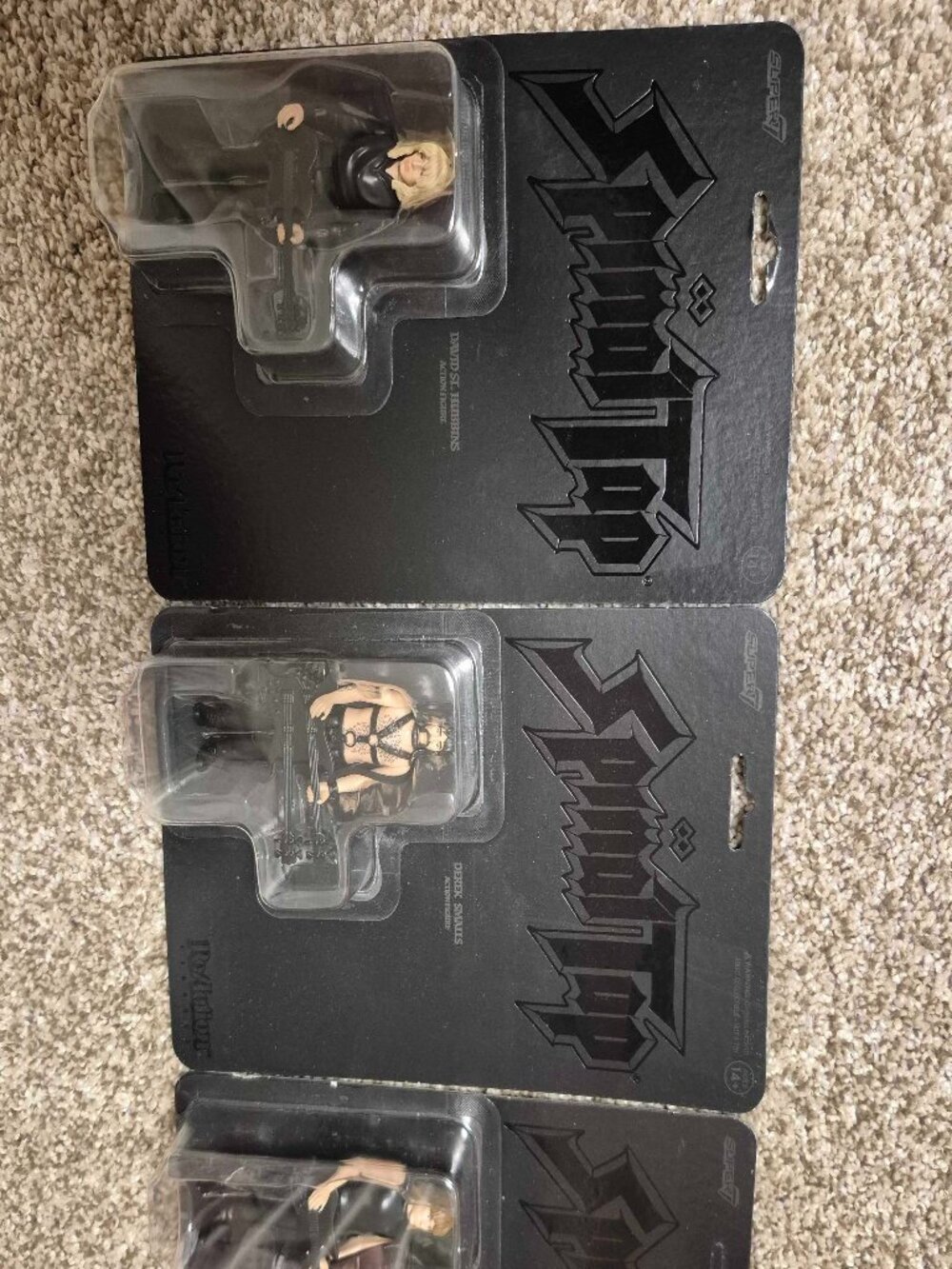 This Is Spinal Tap None More Black Super 7 ReAction Figures Wave 2 Set